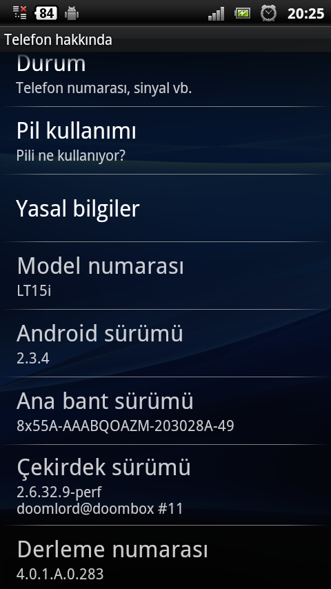  Xperia ARC & ARC S | Android 2.3.4 Güncellemesi | OC & Root & Boot Işlemleri