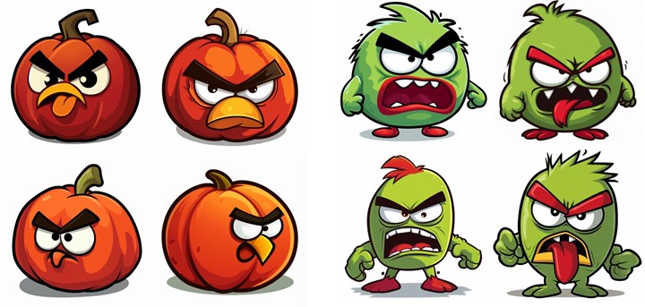 Tamamıyla yapay zeka kullanılarak oyun geliştirildi: 'Angry Pumpkins'