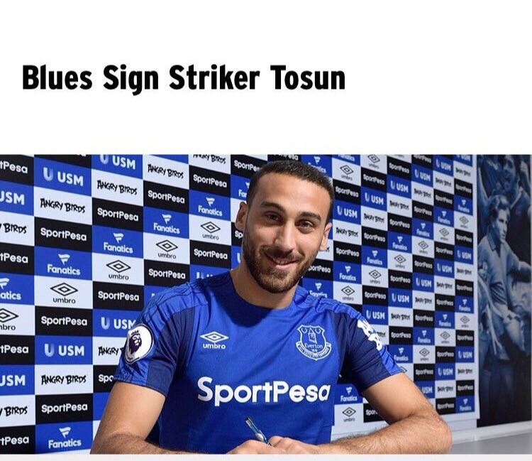 Cenk Tosun >>EVERTON'a transfer oldu 30,5€ (£27) milyon<<