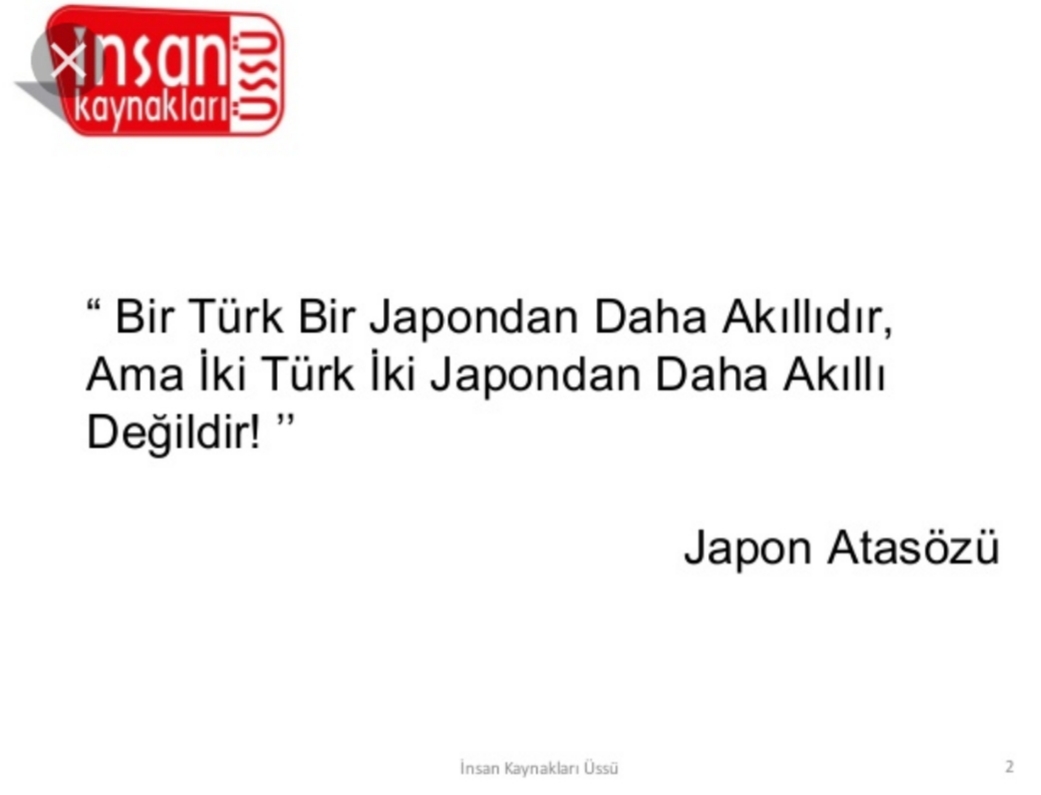 Takım çalışması ve insanoğlunun kıskanç bir yaratık olması