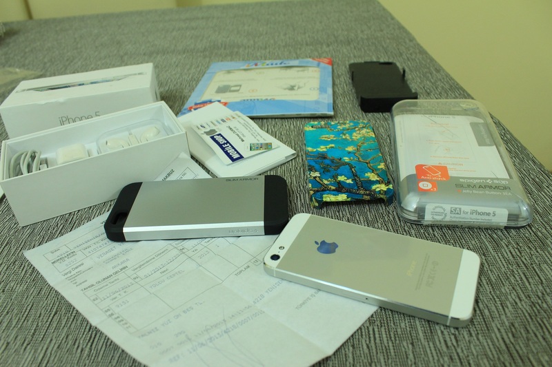  iphone 5 Beyaz 16 Gb Ekstra Hediyeleriyle