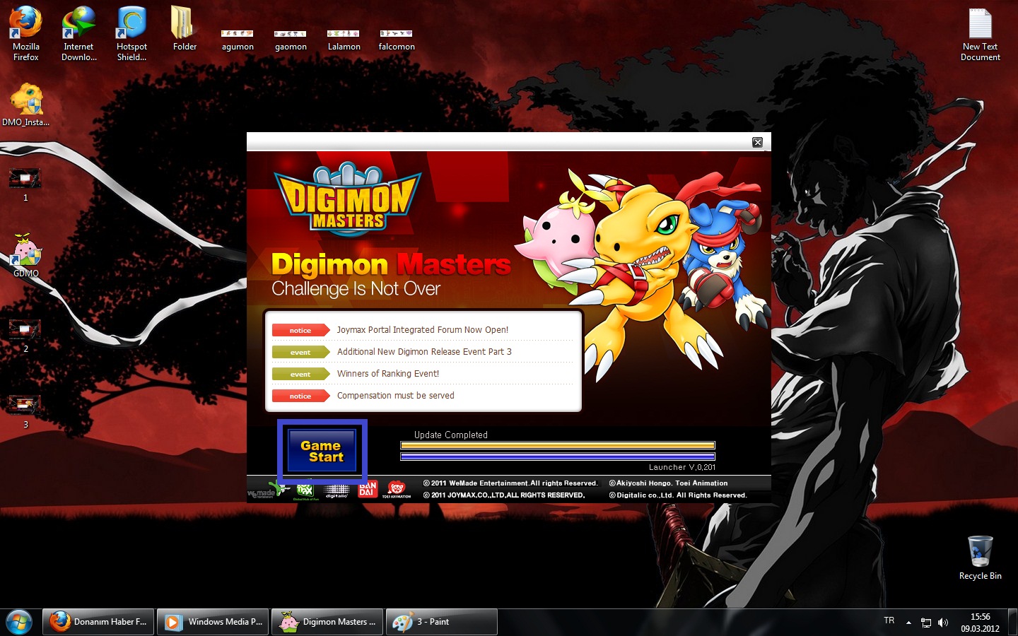 Digimon Masters Online Hack