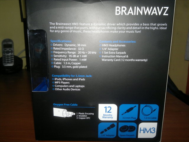  Satılık Brainwavz HM3 Kafa Üstü Kulaklık