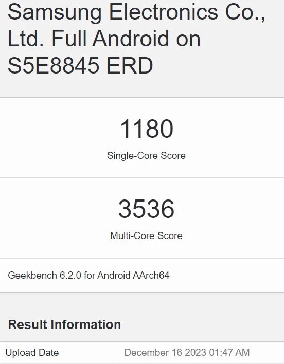 Galaxy A55’te kullanılacak Exynos 1480 test edildi