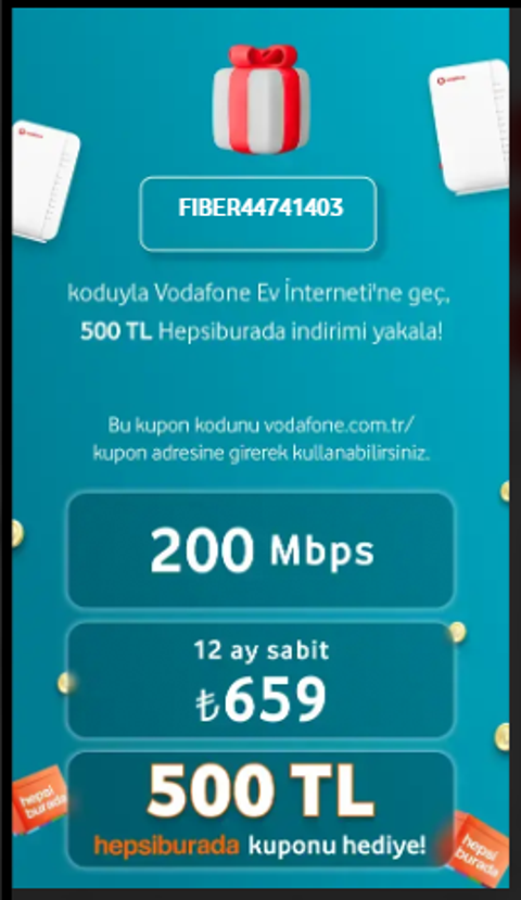 Vodafone Link AT 58 GB Kazan Referans Konusu