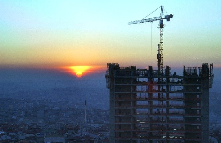  Istanbul Sapphire gökdelen yapım aşaması (2006 - 2011)