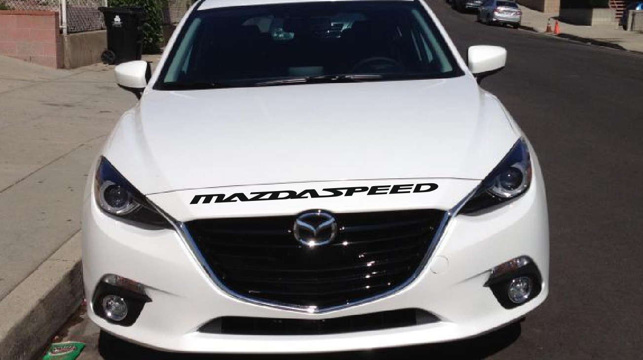  Mazda Modifiye Sticker