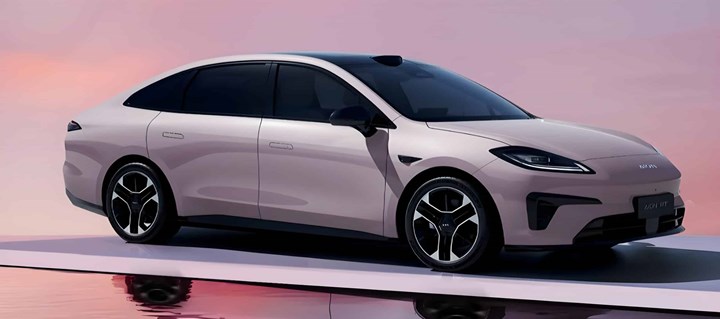 GAC Aion, elektrikli sedan modeli RT'nin görüntülerini paylaştı