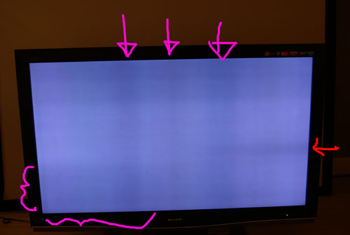 Почему на плазменном телевизоре пропало изображение