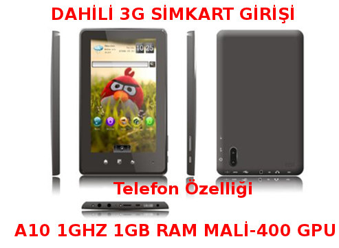  7-8 9.7 10 inç Android 4.0&2.3 Tablet PC`ler Ainol Fire Hero Crystal SmartQ Cube Onda Pipo 3G Tablet