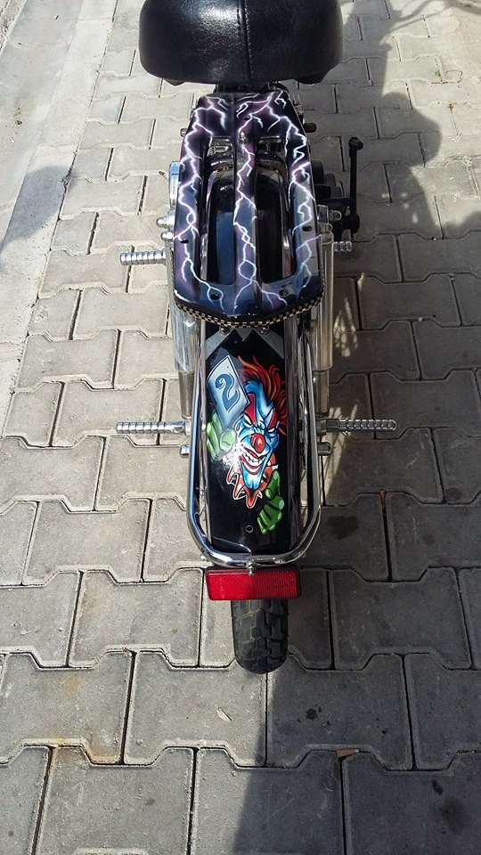  Kıl Mustafa Yapımı Full Modifiyeli Çift Silindir Mobilet