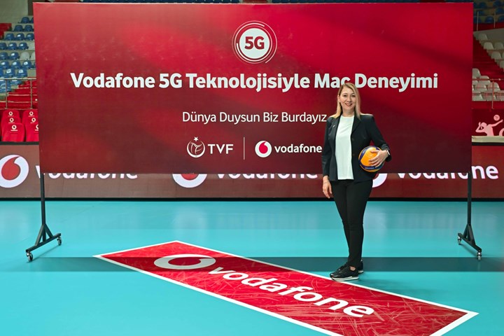 Vodafone, Voleybol Sultanlar Ligi için İstanbul'da 5G şebekesi sunacak