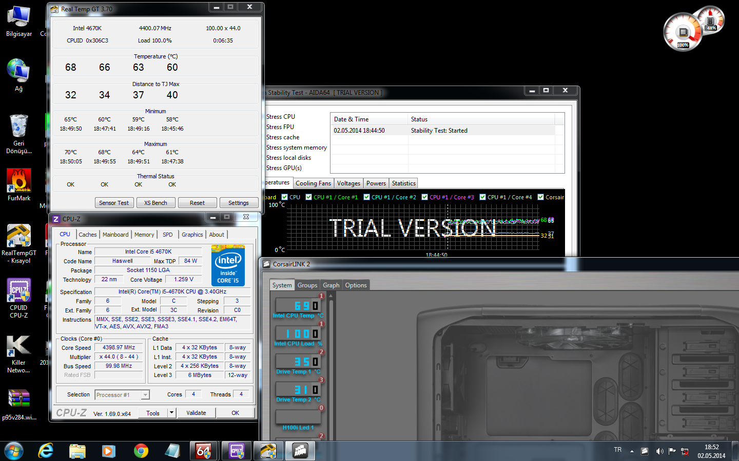  4670K COSTA RİCA VE 4670K MALAYSIA TEST KARŞILAŞTIRMA