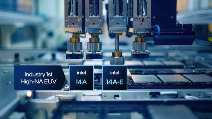 Intel'in 14A üretim süreci, 18A'ya göre %15 performans kazanımı sunacak
