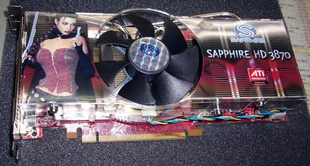  SAPPHIRE ATI HD 3870 512MB 256BIT GDDR4 (DirectX 10.1) PCI-E x16 EKRAN KARTI