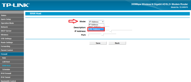  TD-W8970 Parent Control Kullanımı Nasıl Yapılır ?