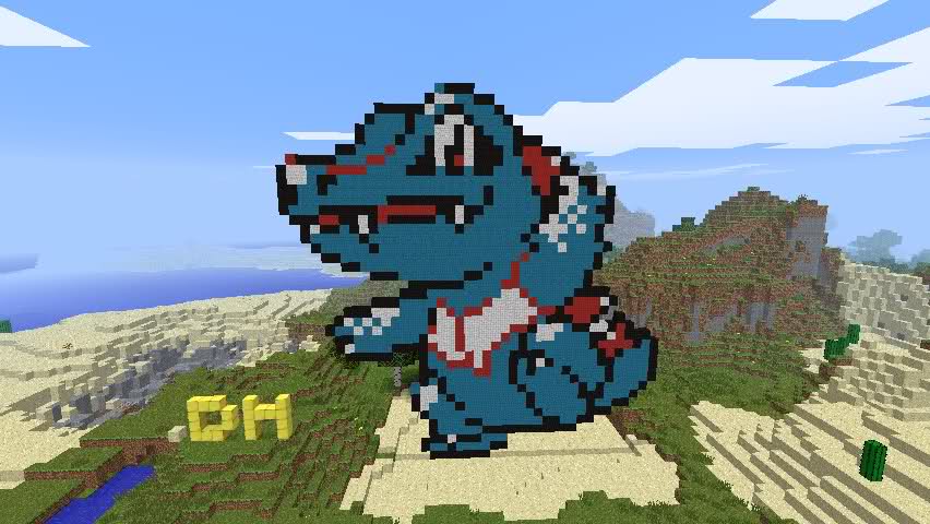  Minecraft [Pokémon Pixel Art]