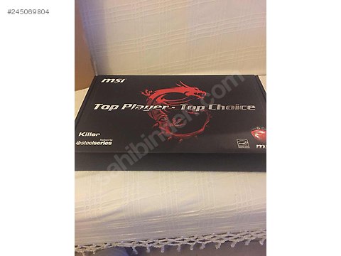  ŞOK! 1900 TL! MSI GE60  i7 4700MQ - GTX 765M - 16GB 1600Mhz ddr3 - 1 TB HDD