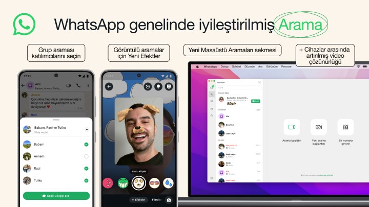 WhatsApp, aramalar için büyük güncelleme yayınladı: İşte yenilikler