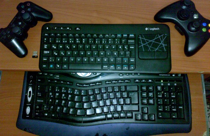  Logitech Mediaboard PS3 ve PC