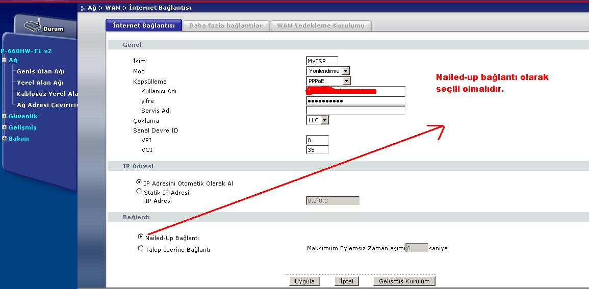  Zyxel P-660HW-T1 V2 Adsl Modem Rehberi