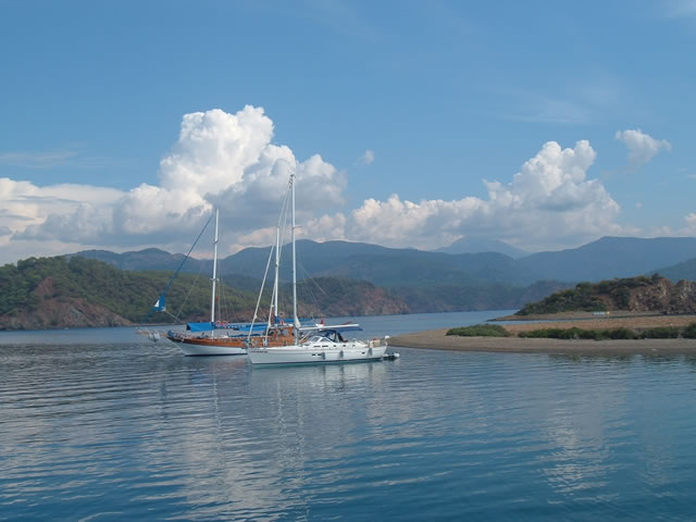  Göcek resimleri, Göcek koyları ve mavi yolculuk