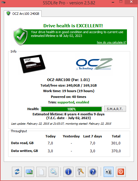  OCZ 240GB ARC 100