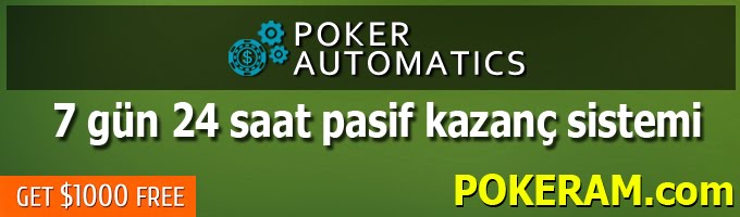  Pokeram ile risksiz düzenli günlük kazanç sağlayın (DETAYLI ANLADIM)