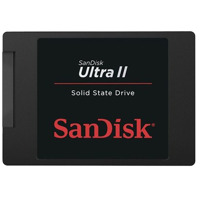 Sandisk Ultra II 120GB 550MB-500MB/s Sata 3 SSD (SDSSDHII-120G-G25)