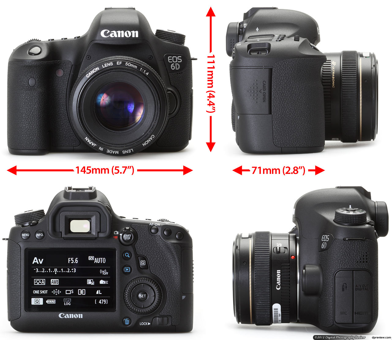  ### Canon EOS 6D  İnceleme ve Ana Konu###