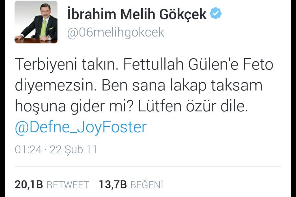 I.melih gokcekten son bomba