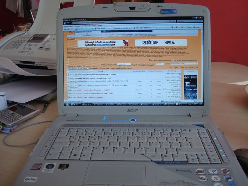  SATILIK TAKASLIK ACER 5920G C2DUO T7500 2.2GHZ 160GB