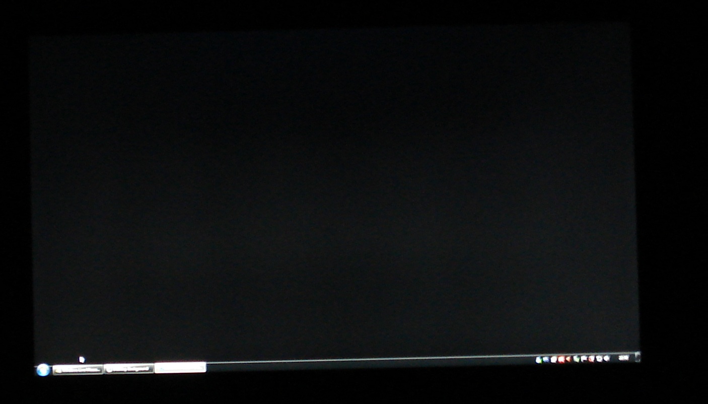  Acer S243HL Led  siyah ekran siyah olmuyor
