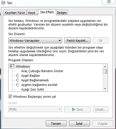 Win10 mikrofon sorunu