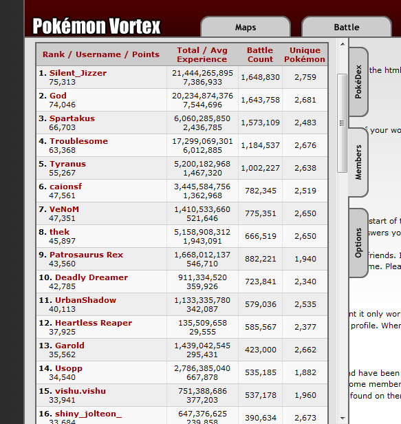  POKEMON VORTEX EXP YAPMA VEYA HIZLI KASMA
