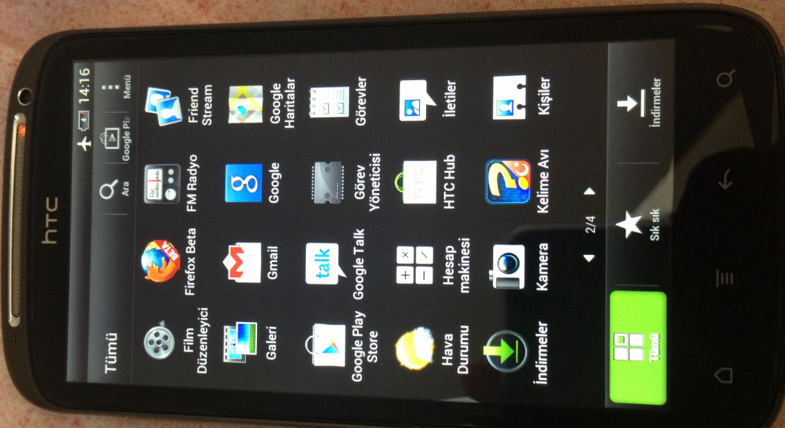 Acil 600 TL - GARANTİLİ, TERTEMİZ HTC SENSATION