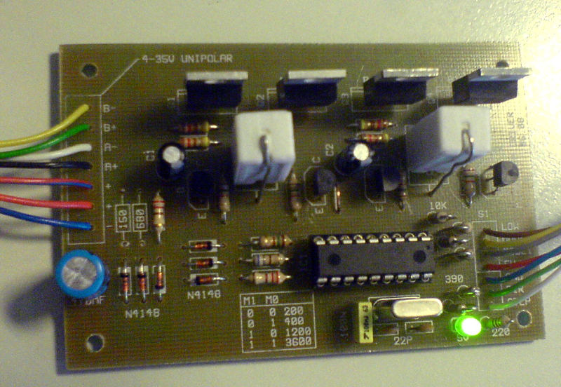  Proje 1 / Step Motor Sürücü