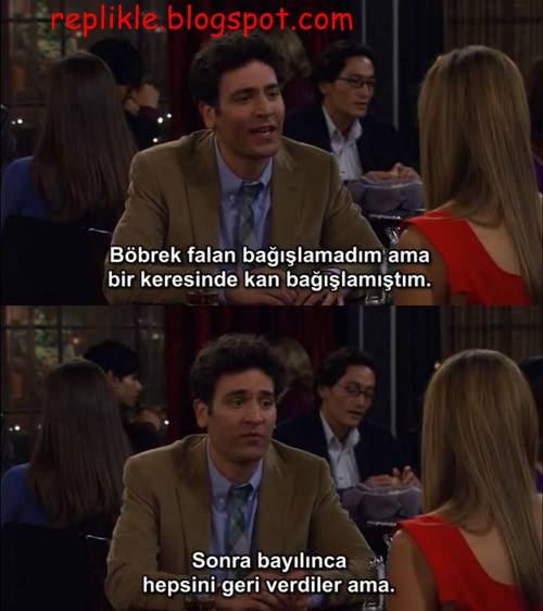 En İyi Dizi Replikleri (SS'li) (Spoiler İçerir)