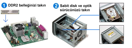  İki PC yi aynı yerden yönetmek