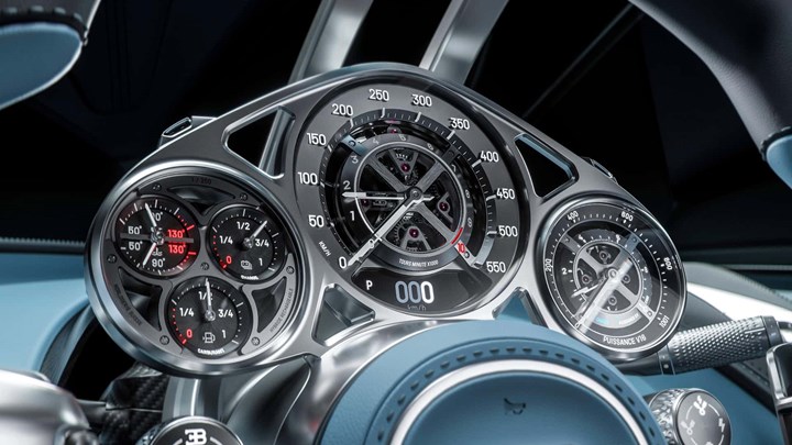 Bugatti, 1800 beygirlik yeni hibrit süper otomobili Tourbillon'u tanıttı