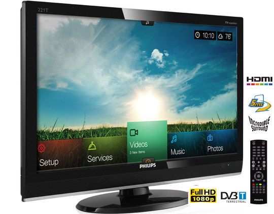  Sadece gözleriniz için Philips 22' 220X1 LCD Lightframe Beyaz