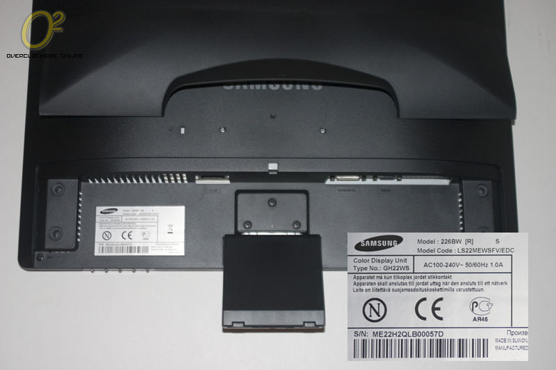  Samsung 226BW