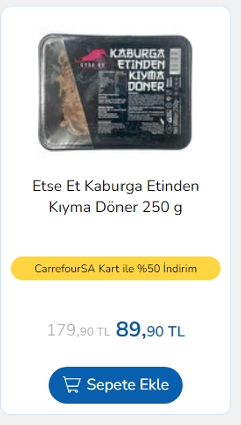 CarrefourSa Kart'la; indirimi yakala