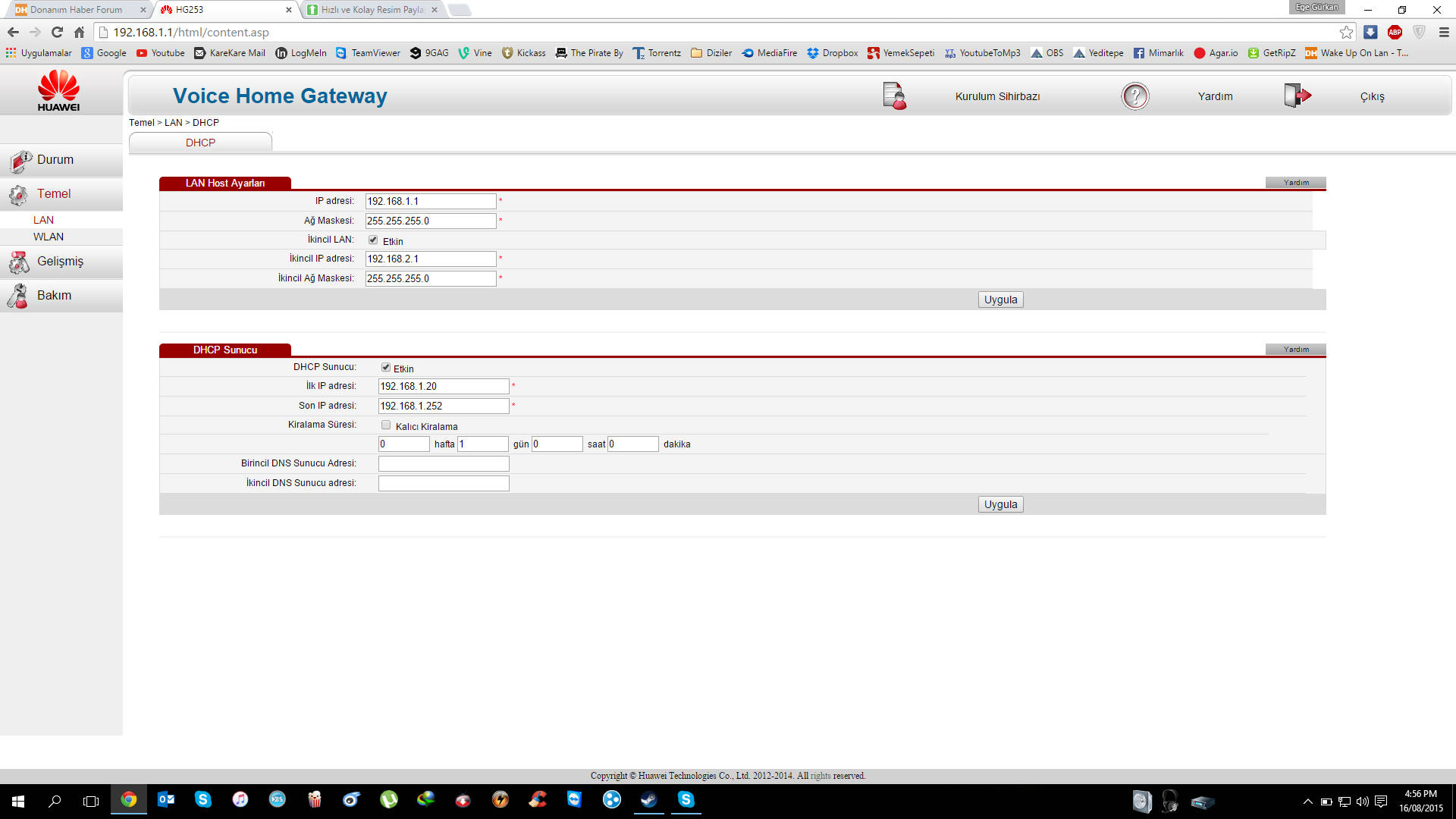  Wake Up On Lan - Temviewer Sorunu (Huawei)