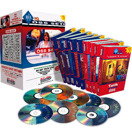  DVD-VCD FİLİMLER + BİL IQ ÖSS SETİ **EA**SAY**SÖZ**