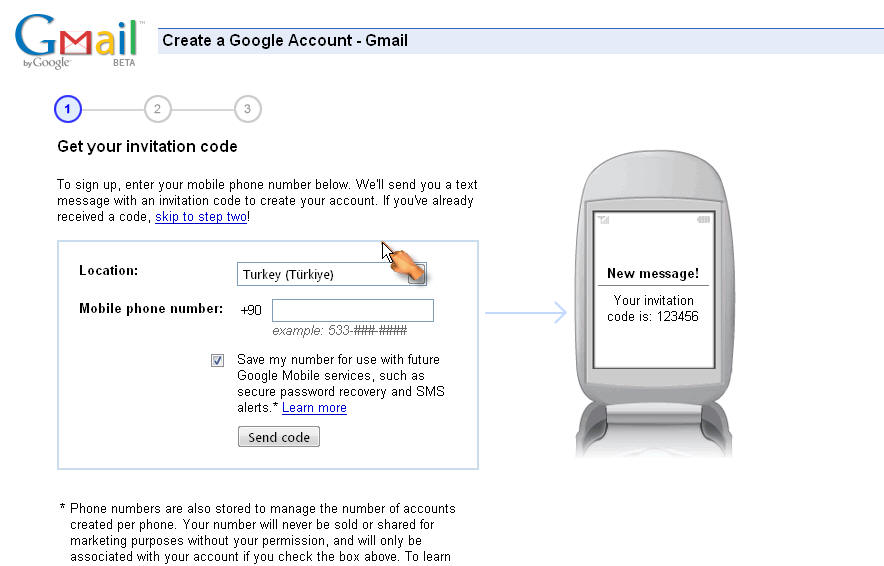  gmail adresi lazım!!!!!!!!!