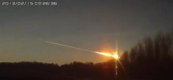  Rusya meteor yağmuruyla sarsıldı
