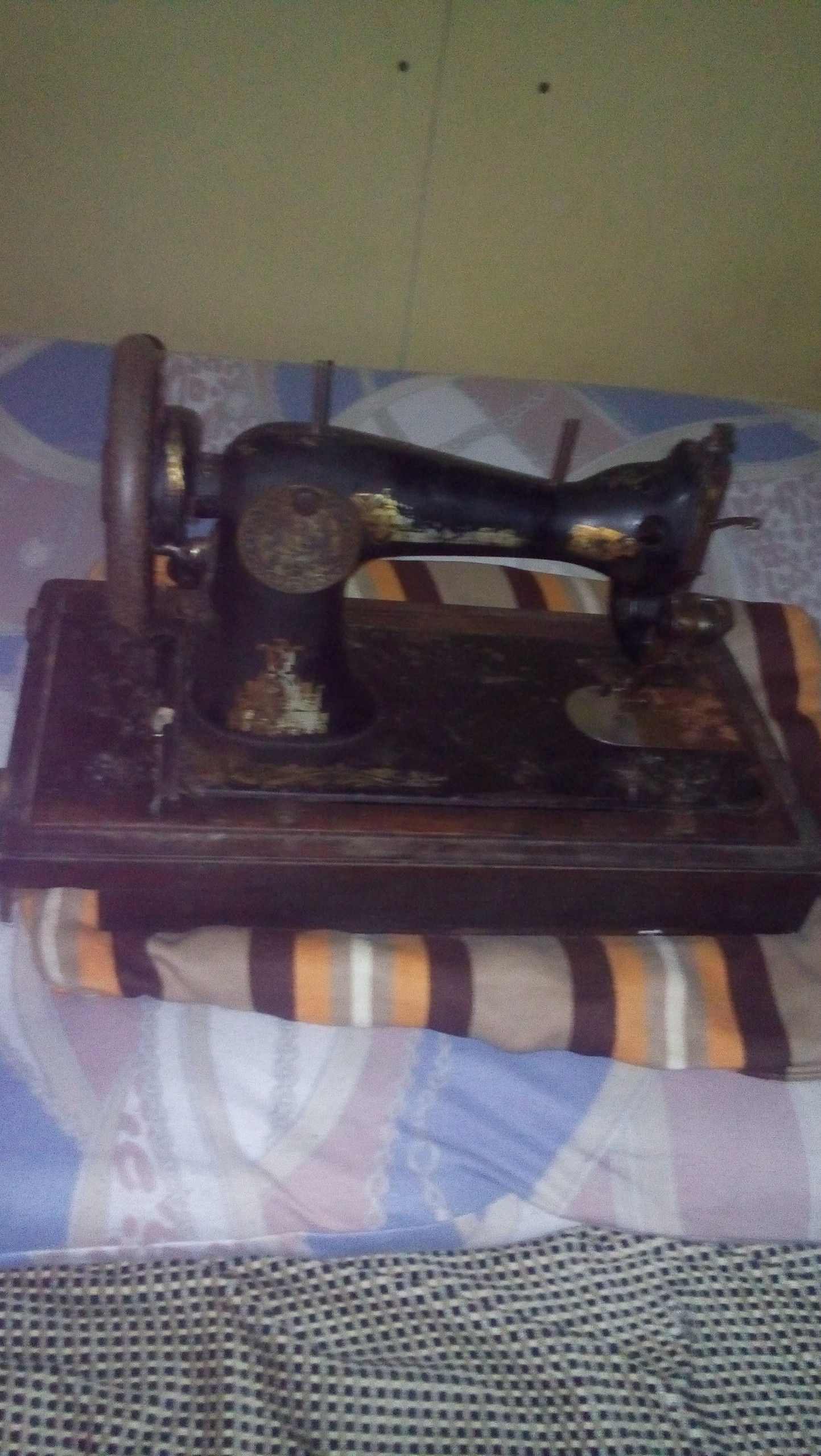  Antika Singer Dikiş Makinesi MODEL S1455085 1906-1907 YILINA AİT