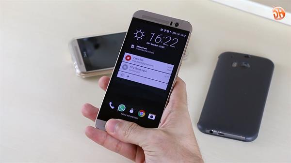 HTC One M9+ inceleme videosu 'M9'un ağabeyi test masasında'