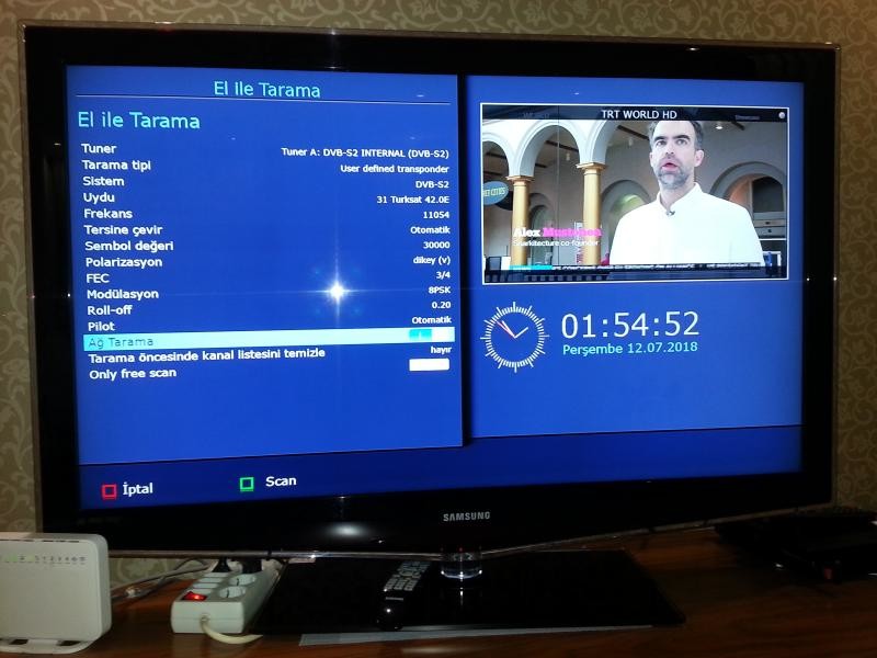 41 KERE MAŞALLAH!=Karasal yayın+kablo tv yayın+uydu tuner e2 cıhazı satlık-takaslık